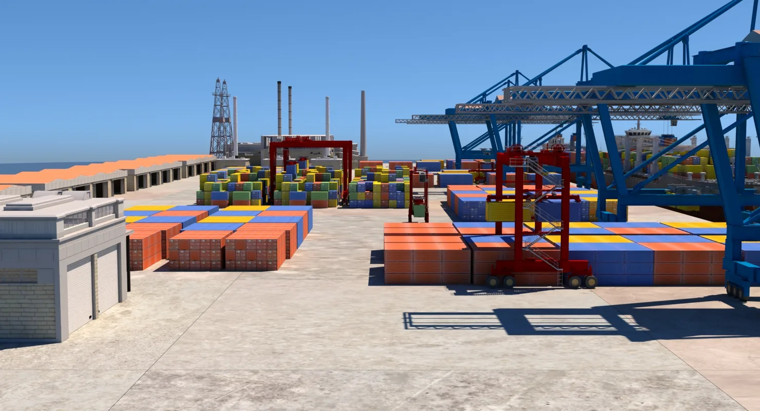 3D Cargo Dockyard