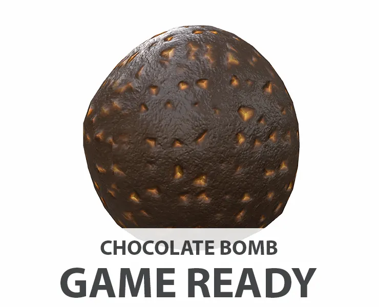 Chocolate Bomb - Game Ready