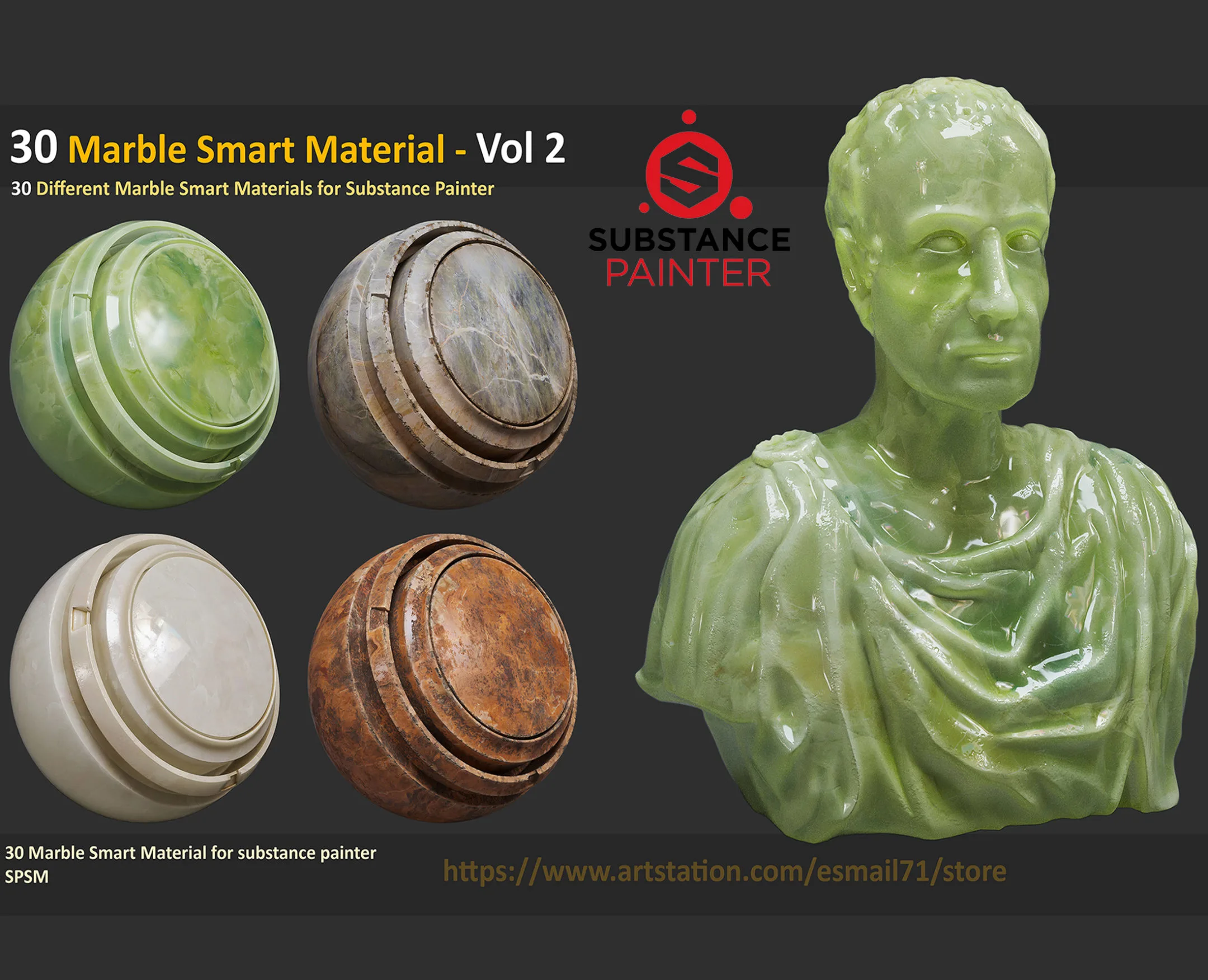 30 Marble Smart Material - Vol 2