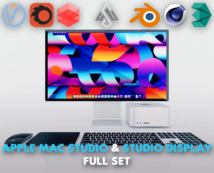 Apple Mac Studio & Studio Display Full set