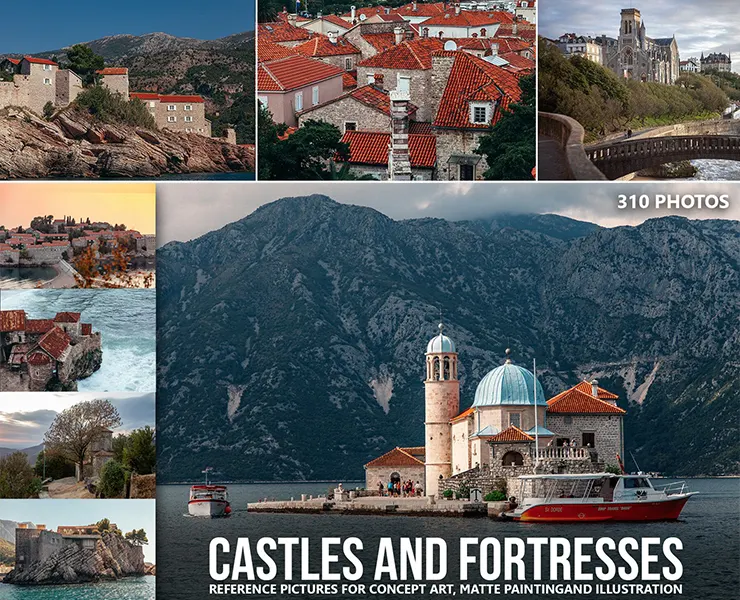 310 Castles and Fortresses - Reference Pictures