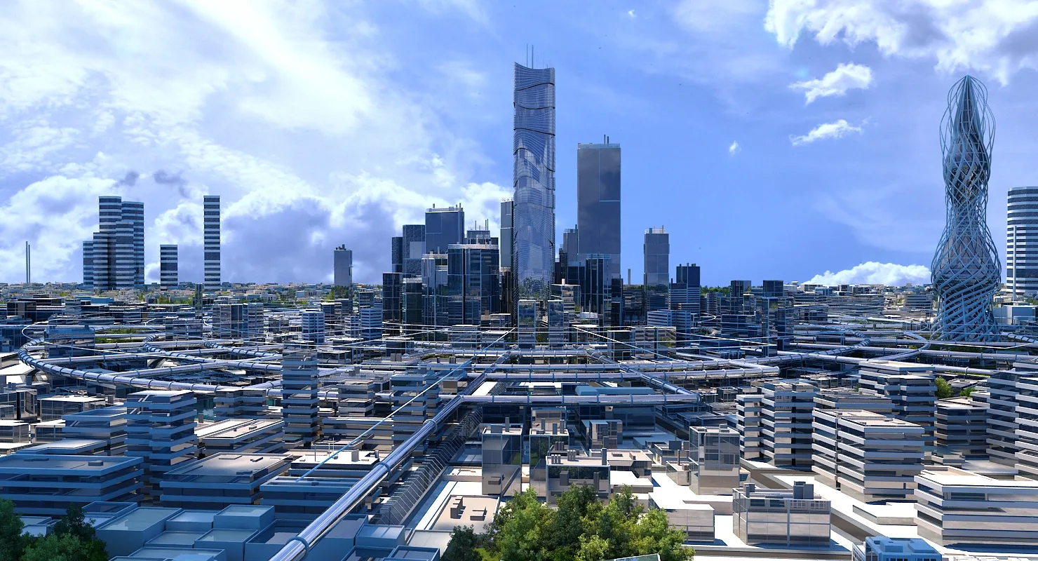 3D Future City HD 2019