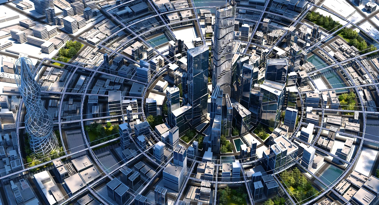 Future City HD 2019 V 2 3D model