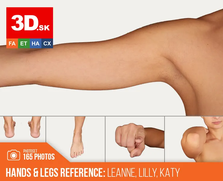 Hands & Legs Reference | Females | Leanne Lace, Lilly Bella, Katy Rose