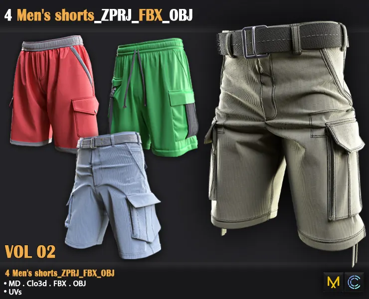 4 Men's shorts