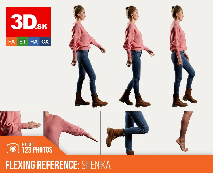 Flexing Female Reference | Shenika