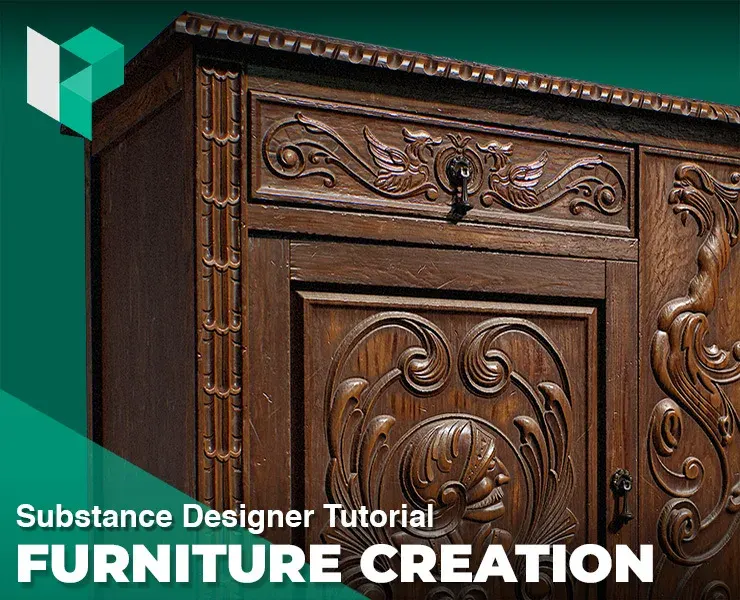 Furniture Creation with Trim Textures | Max Kutsenko