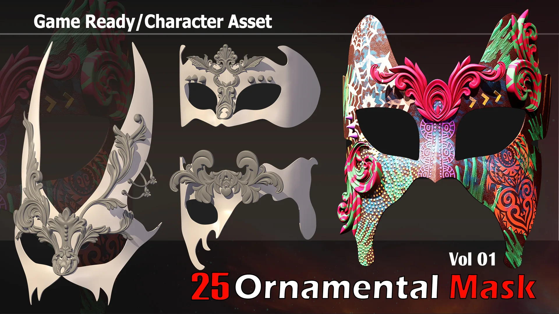 25 Ornamental Mask_VOL1