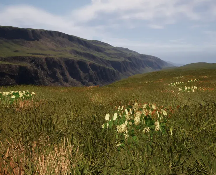 225 Square Km Grassland Ecosystem