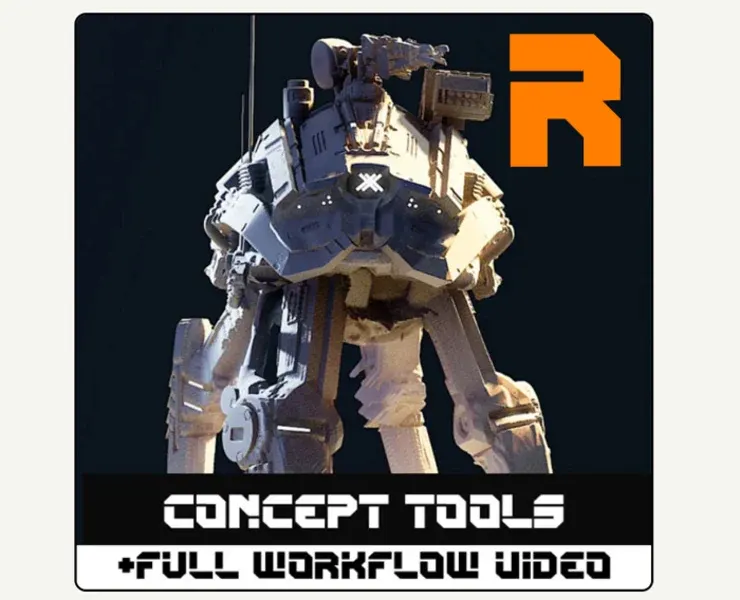 CONCEPT TOOLS V2 FOR NOMAD SCULPT