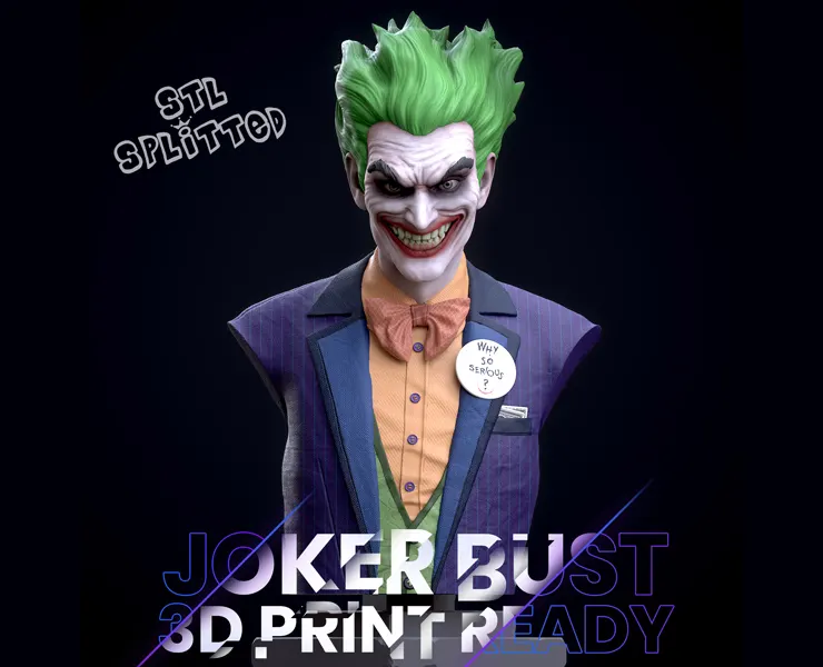 MrJ a Joker bust