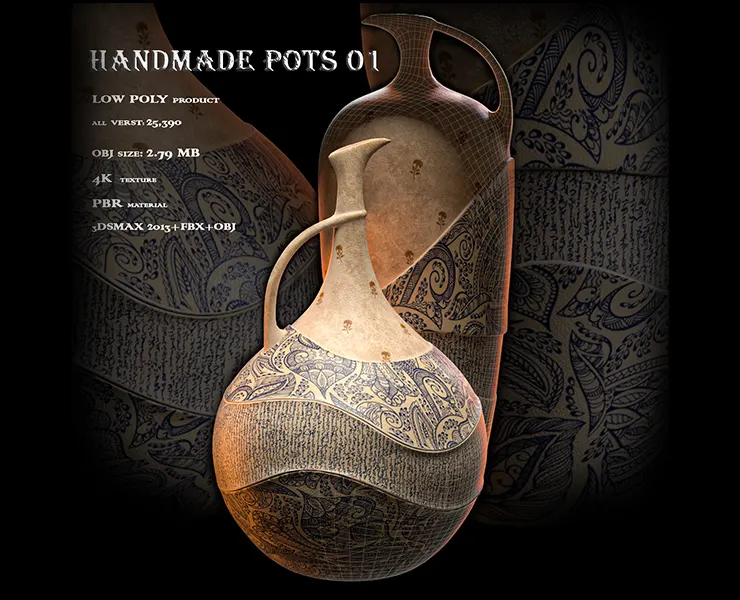 Handmade pots 01