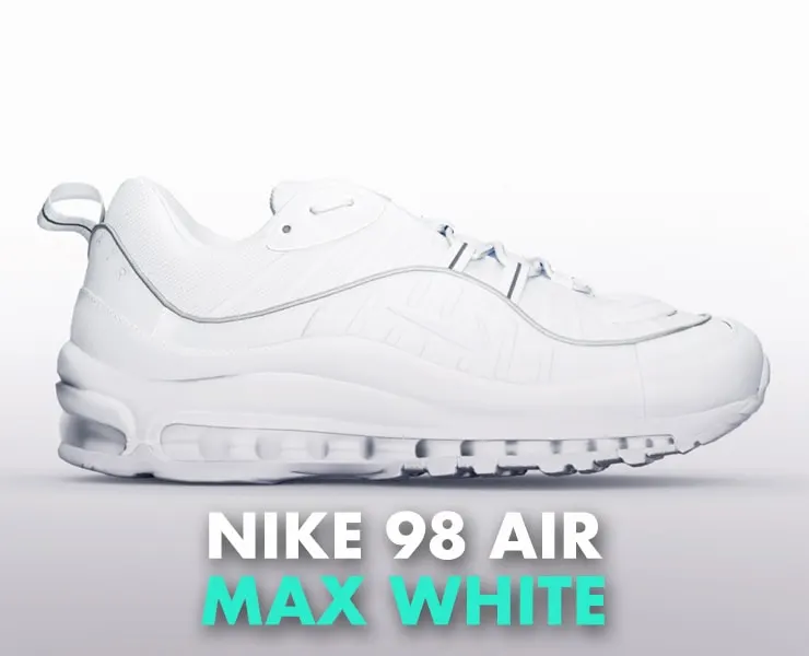 Nike 98 Air Max White