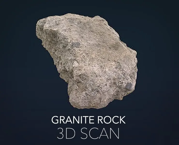 Granite Rock - 3D Scan