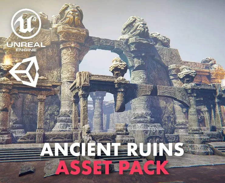 Ancient Ruins - Game Ready Asset Pack