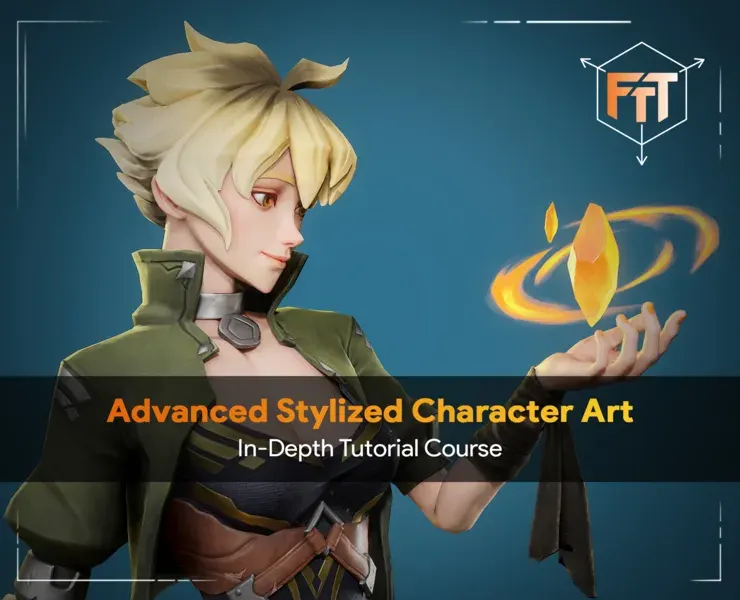 Advanced Stylized Game Character Art Tutorial - Using ZBrush, Blender & Substance