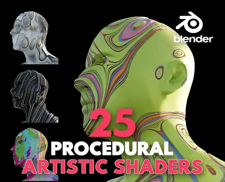 Totally Procedural Artistic Shaders – Pack3