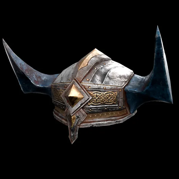 [GAMEAREADY ASSET] Medieval Viking Helm