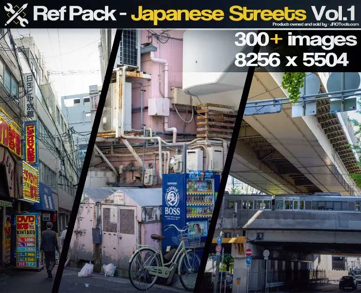 Ref Pack - Japanese Streets Vol.1
