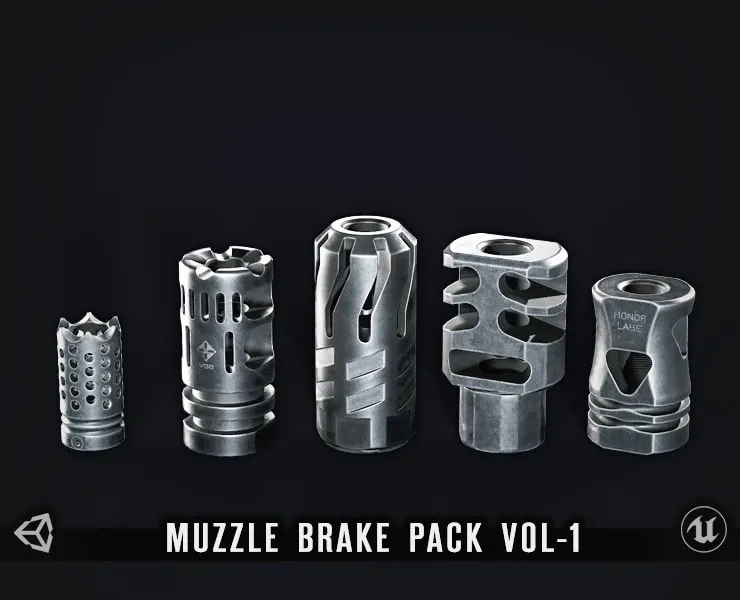 Muzzle Brake Pack - Vol.1