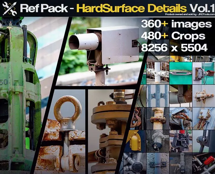 Ref Pack - HardSurface Details Vol.1