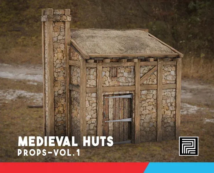 Medieval Huts Vol.1