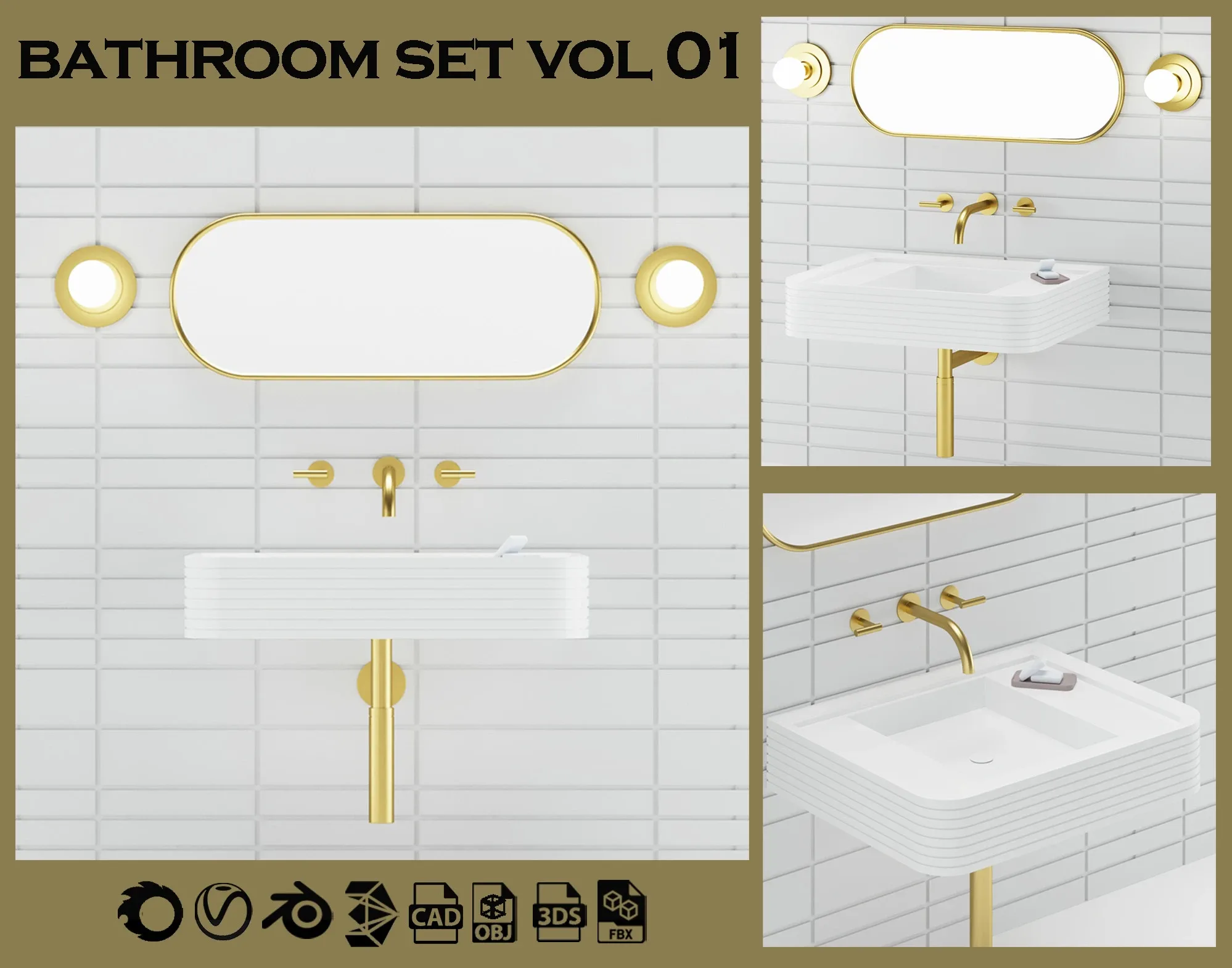 bathroom set Vol 01