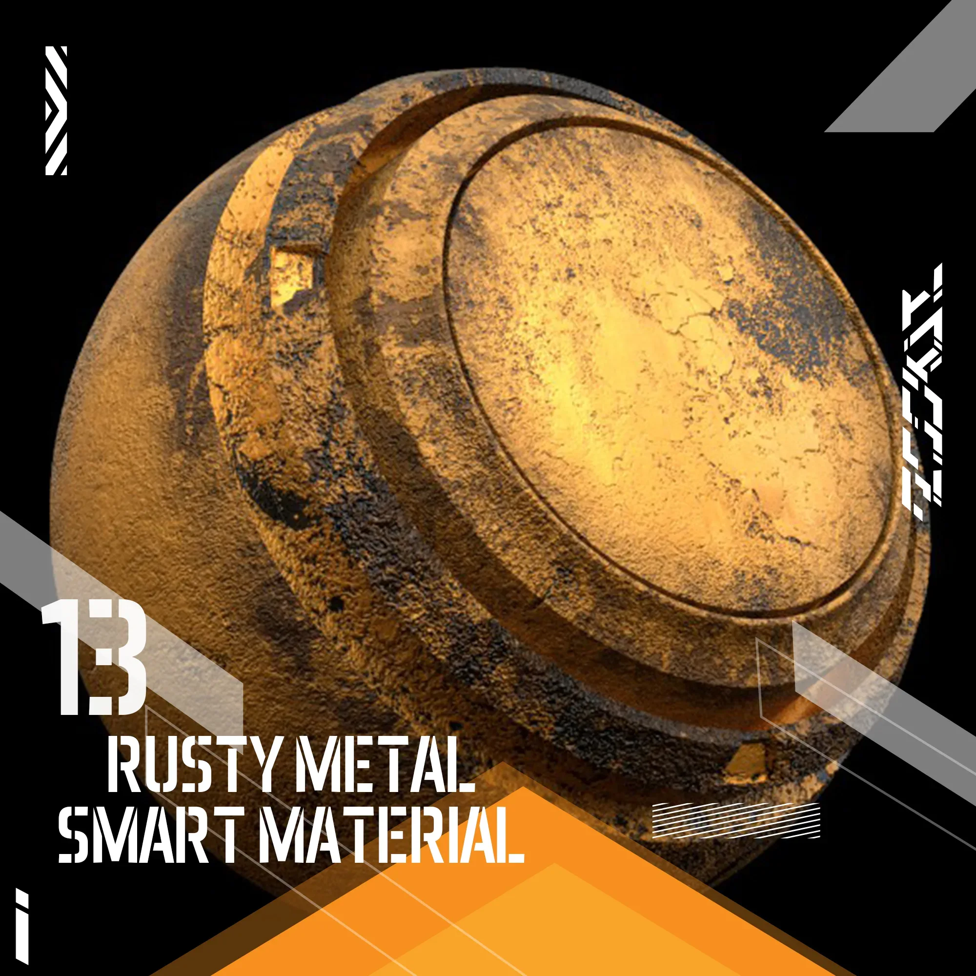 13-Rusty metal smart material