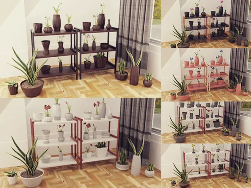 Plants pots collection vol 04