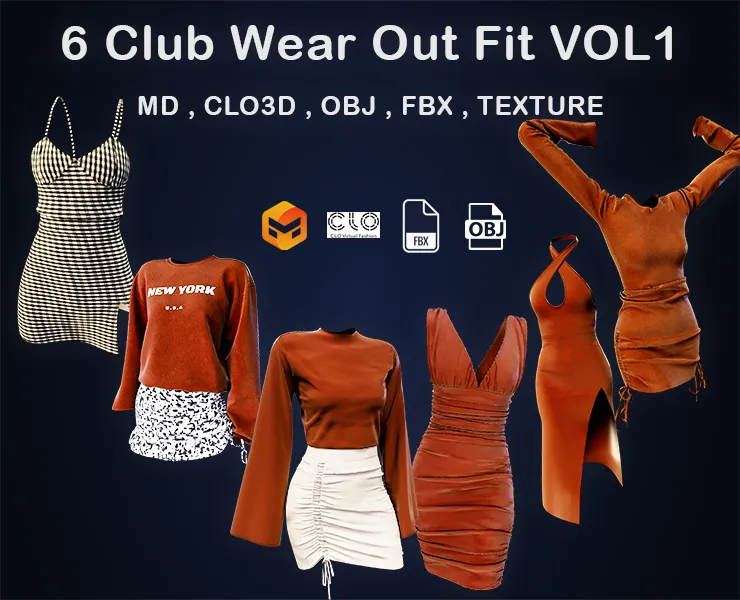 Club Wear Out Fit VOL1