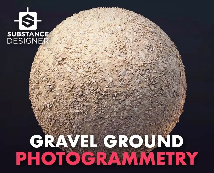 Gravel Ground - Photogrammetry Material