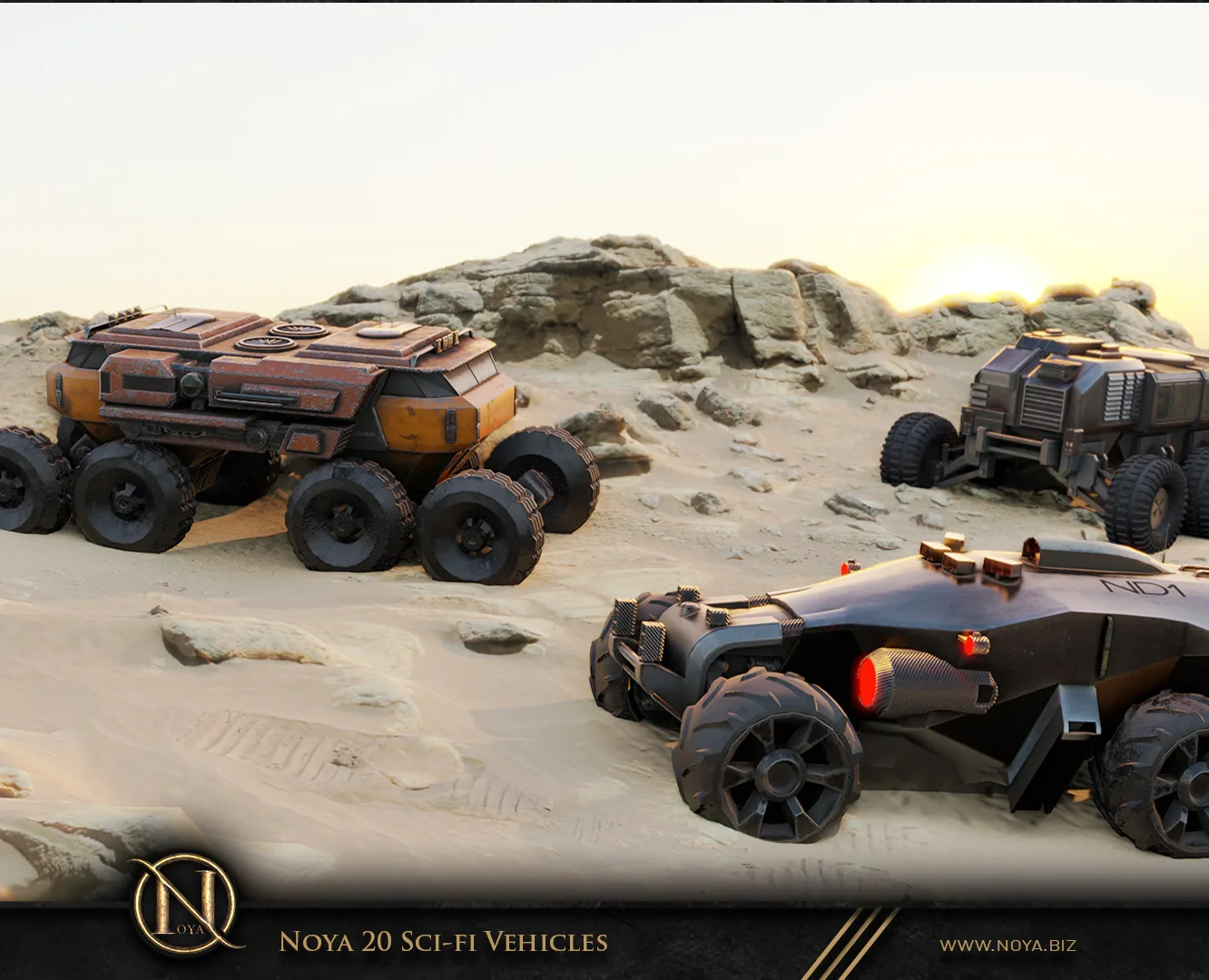 Noya 20 SCI FI Vehicles