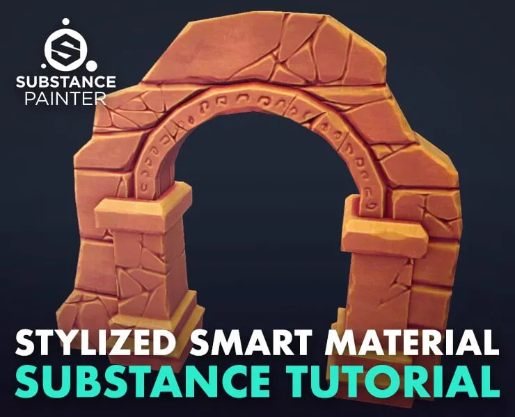 How to Make Stylized Smart Material - Substance Painter Tutorial