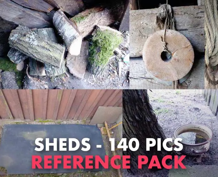 Reference Pack Sheds 01 - FREE