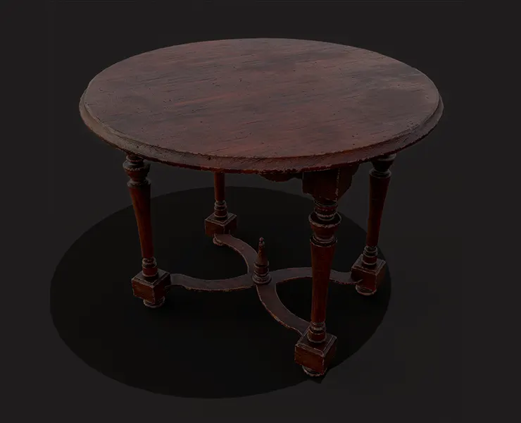 Quality Medieval Elegant Round Table