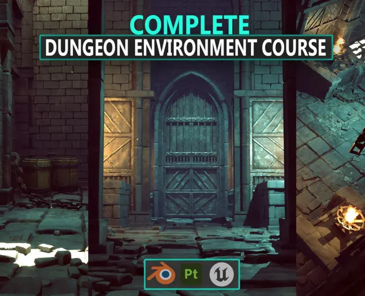 How to Make a Stylized Dungeon Environment from Start to Finish
