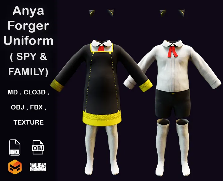 Anya Forger Uniform ( SPY & FAMILY)