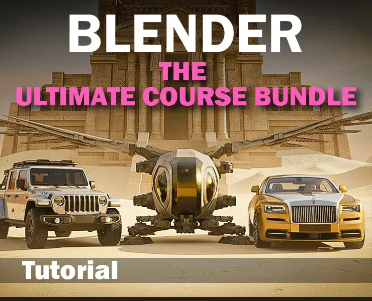 Next-Level Blender – The Ultimate Course Bundle