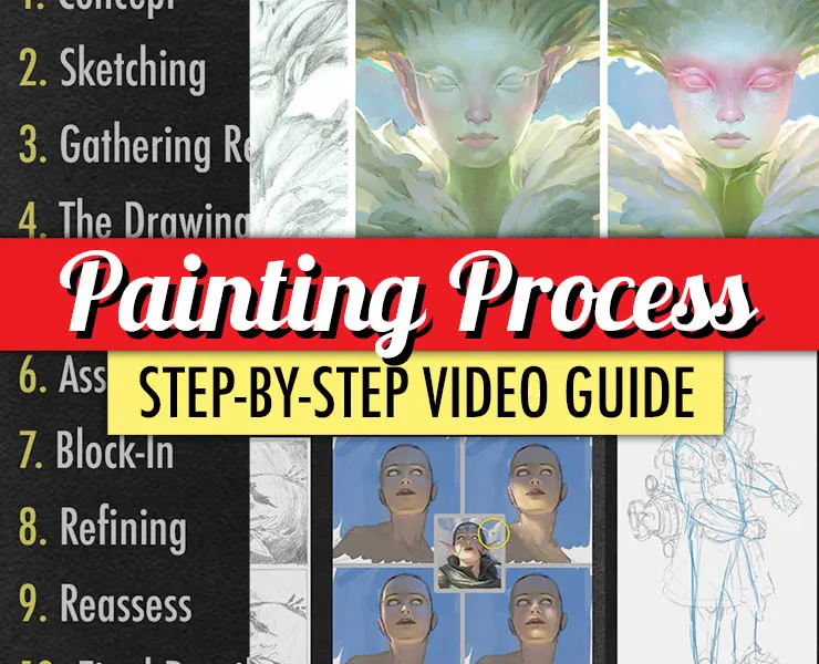 Painting Process: Video Guide + Files