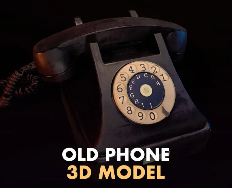 Old Phone - PBR Model