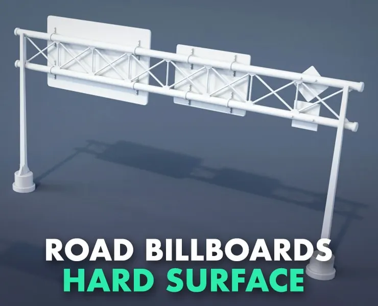 Road Billboards - 13 pieces