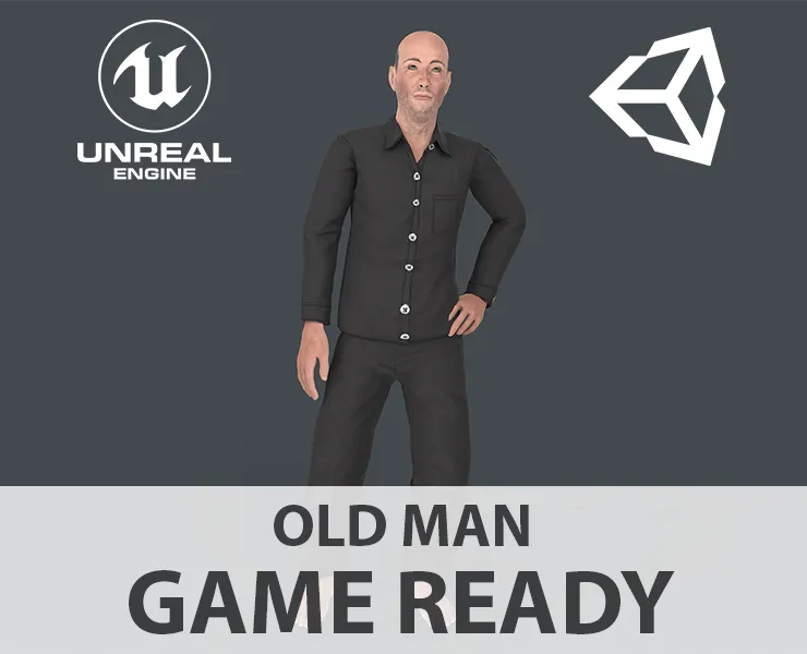 Old Man - Game Ready