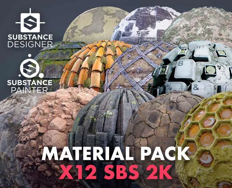 Substance Material Pack x 12 SBS 2K