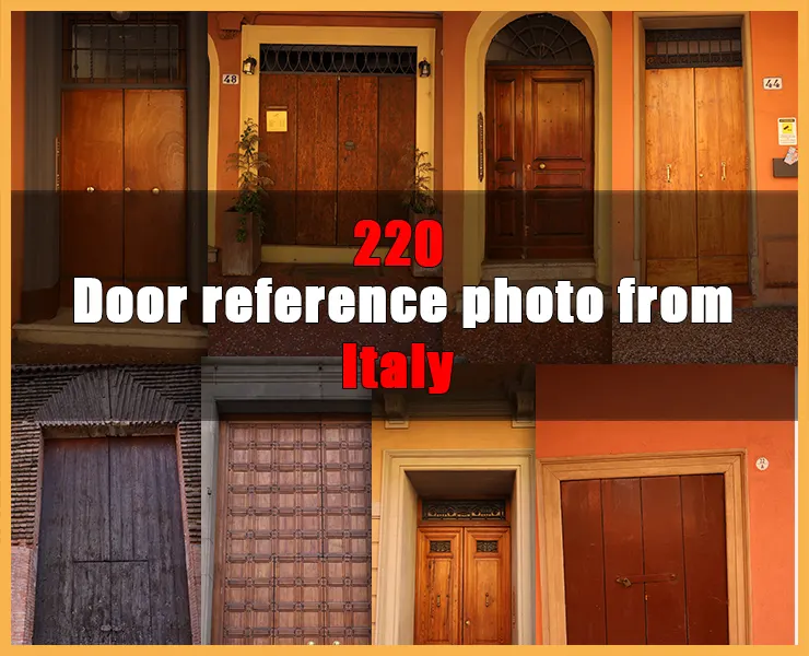 220 door reference photo pack