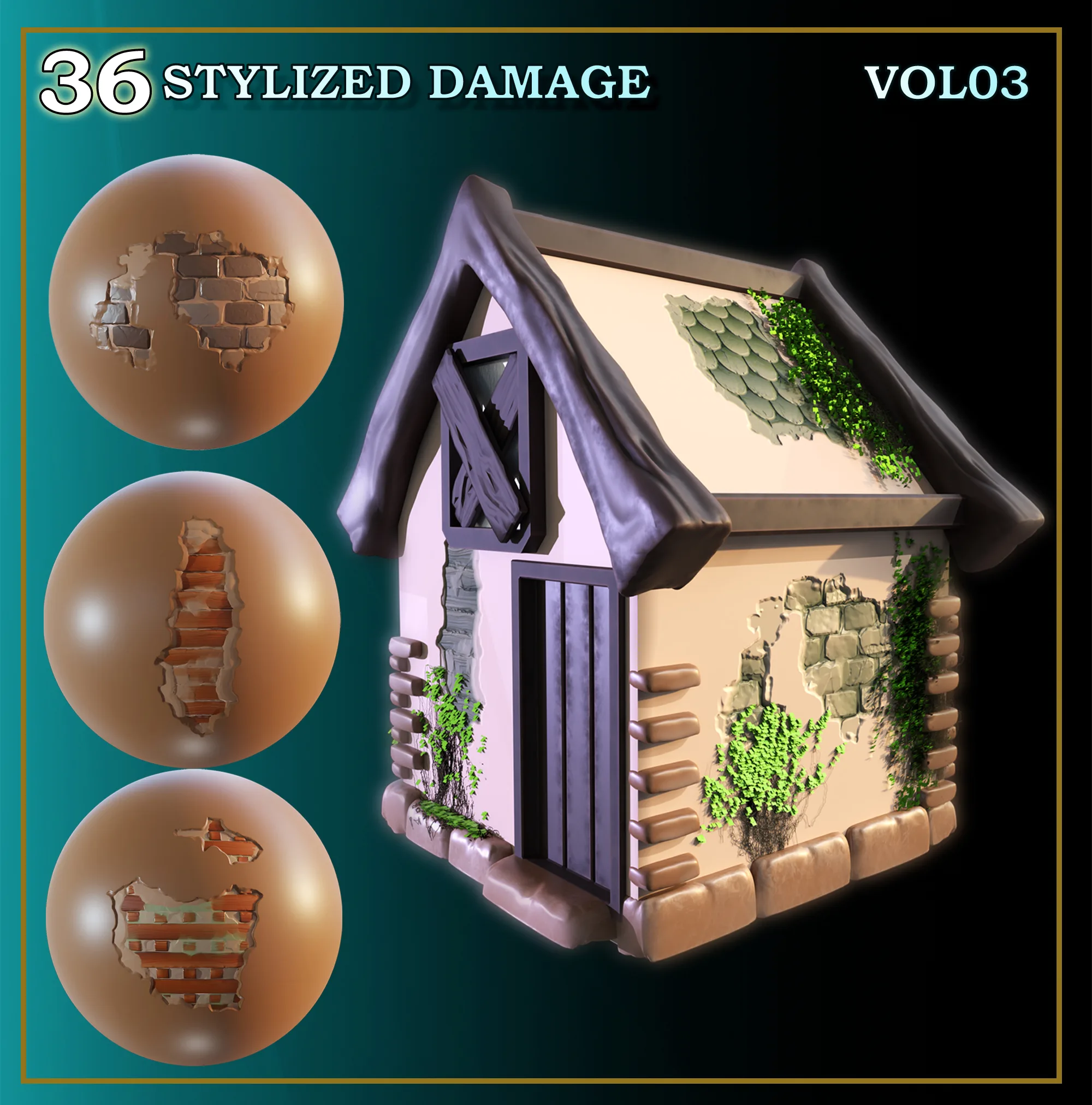 36 Stylized Damage VOL 03