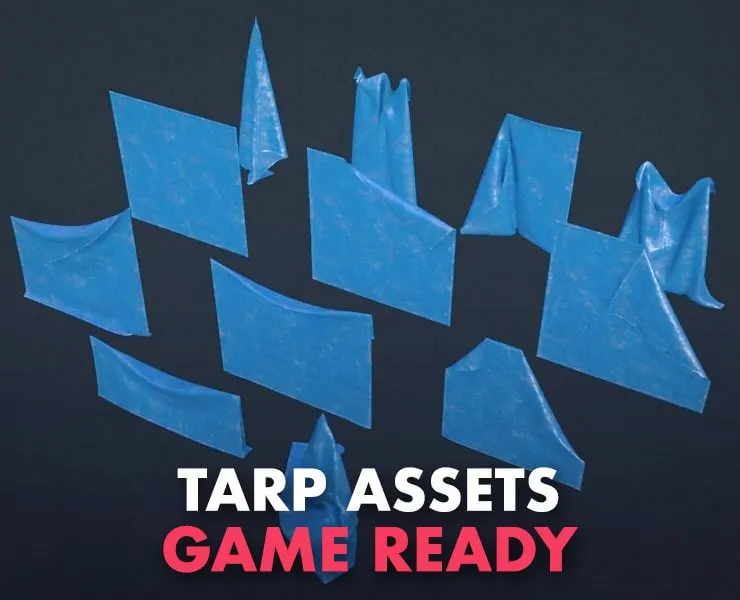 Tarp Assets 02 - Game Ready