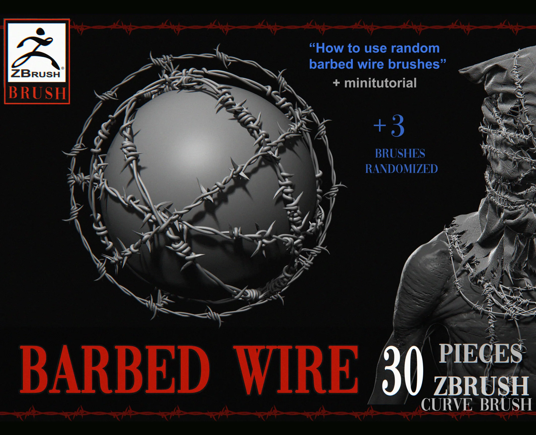 Barbed wire