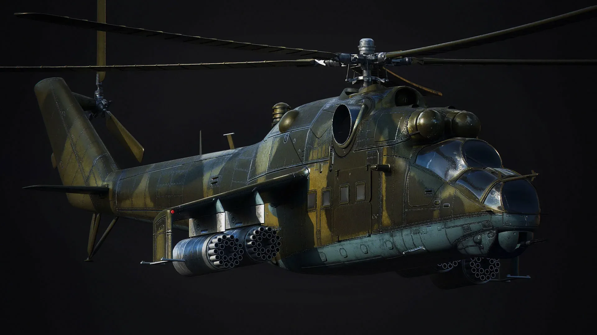 Helicopter - Source Files Attached 8K
