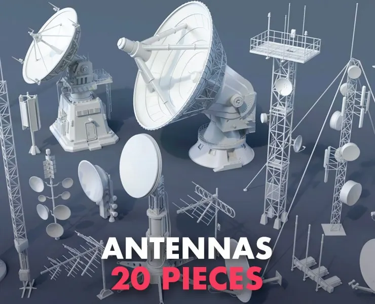 Antennas 20 Pieces - Part 2