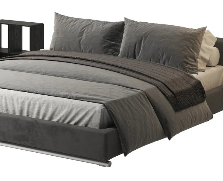 Groundpiece Flexform modern bed